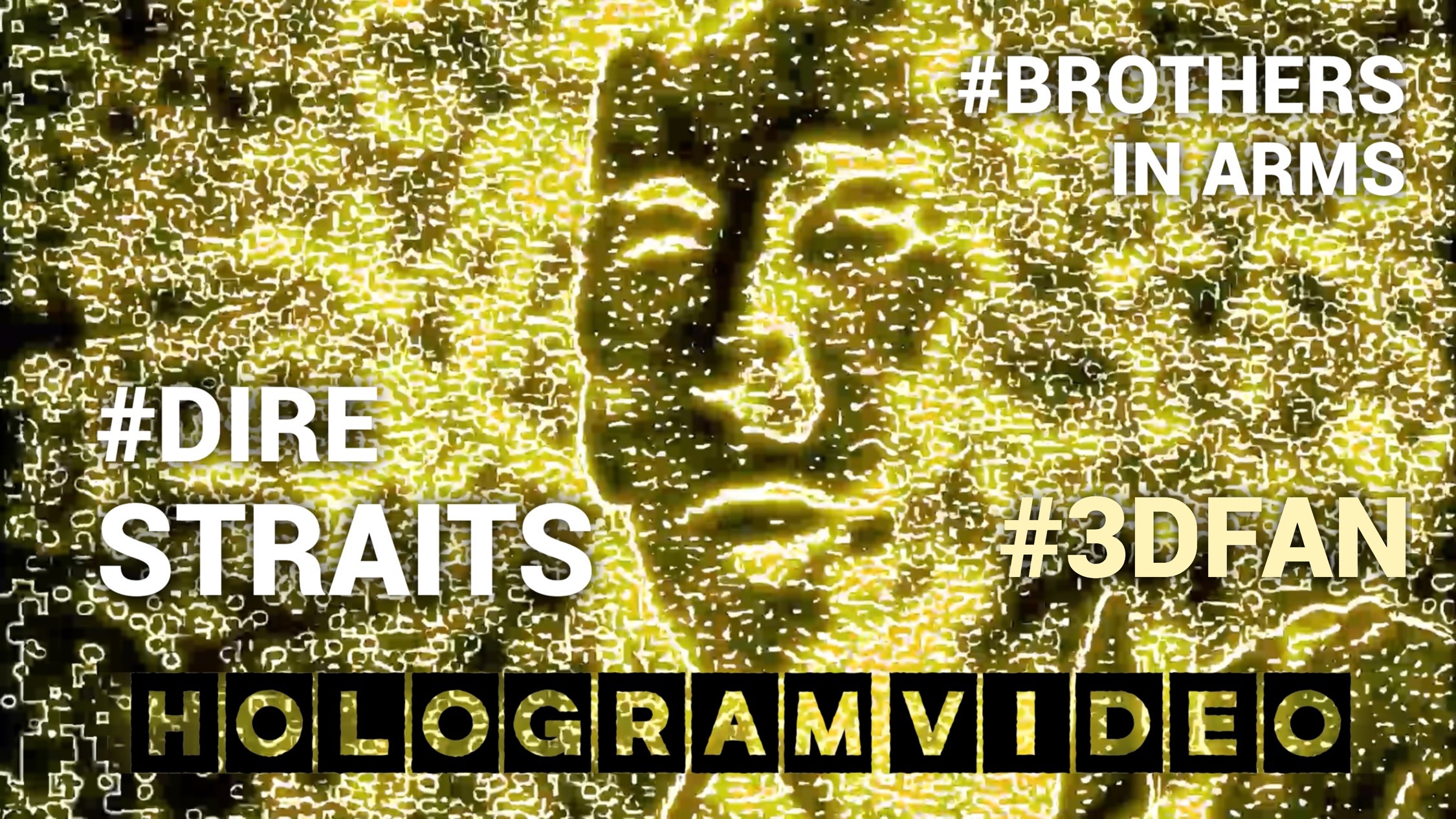 Brothers In Arms. 3D голограмма. Для 3D  вентилятора. #3dhologramfan #hologram #4k