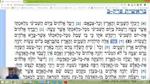 Читаем Тору на иврите. Берешит