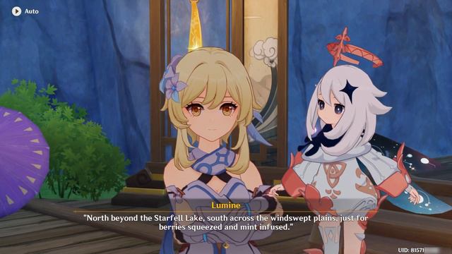 SHE TALKS!! XIAO LUMINE Private Moment Cutscene Genshin Impact XiaoLumi | Xiao Smiled To Lumine