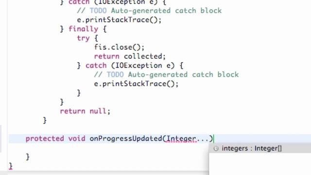 Android Application Development Tutorial - 102 - The 4 AsyncTask Methods смотреть онлайн