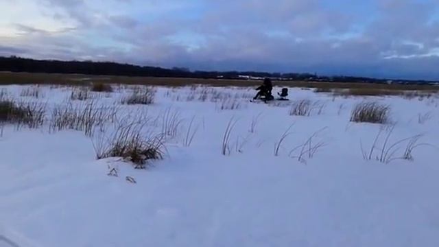Мини-снегоход "Пурга" - Снег с водой смотреть онлайн