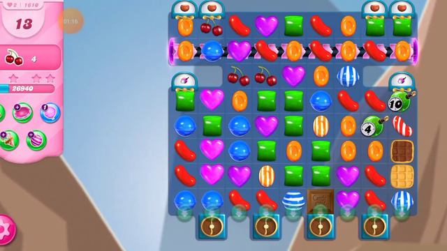 candy crush saga // level 1610 // easy game // enjoy it смотреть онлайн