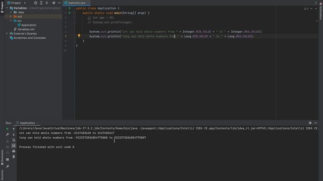 Primitive Data Types in Java - long смотреть онлайн