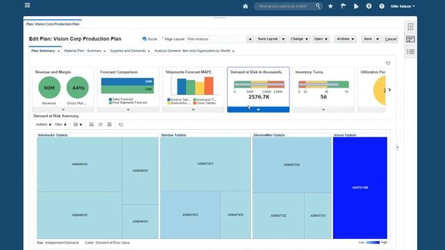 Oracle Supply Chain Planning Cloud - Planning Central Demo смотреть онлайн