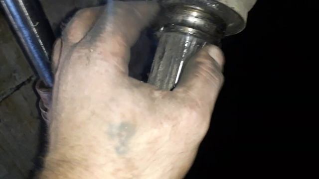 Замена подвесного подшипника. Мерседес АТЕГО