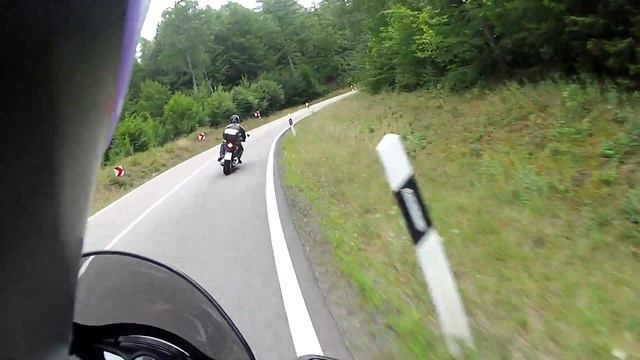 Honda VFR 1200 (Ванькин крест и руины замка Франкенштейн) +сы и -сы выфера #1 смотреть онлайн