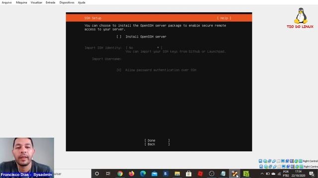 Instalação do Ubuntu Server - Aula de integração do LDAP com App Laravel. смотреть онлайн
