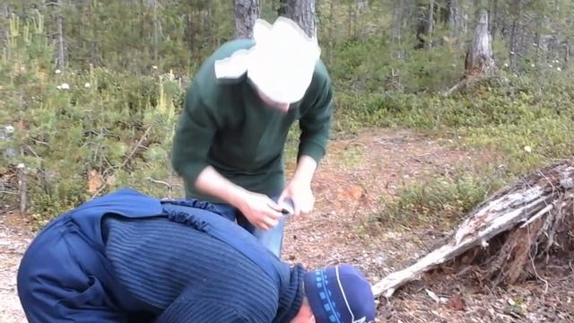 Способ отправки и приема СМС сообщений в глуши. Озеро Охтанъярви. смотреть онлайн