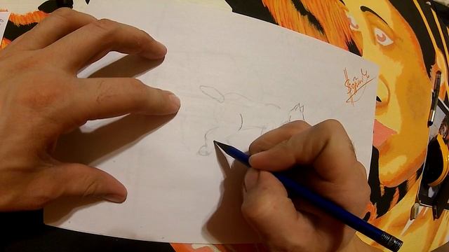 Как рисовать рыся черно белый рисунок формат А4 моя работа хобби pencil смотреть онлайн