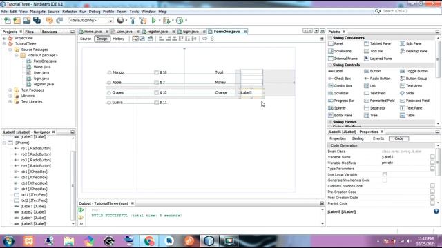 Java Netbeans Radio Button, Checkbox 2021 смотреть онлайн