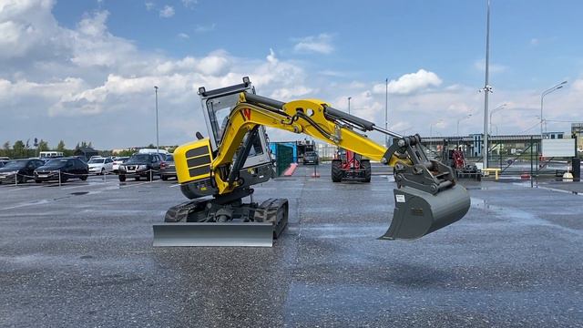 Экскаватор Wacker Neuson EZ53. Система VDS. Обзор мини-экскаватора. смотреть онлайн