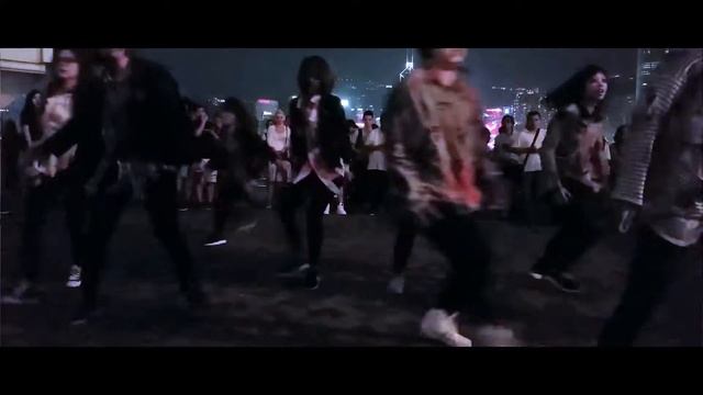 Halloween Flash Mob Hong Kong |X-Dimension| смотреть онлайн