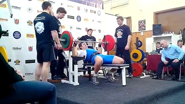 Жим лежа 147,5кг мост КМС Владимир Никифоров AWPC WPC WPO смотреть онлайн