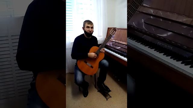 Открытый урок преподавателя по классу гитары Зинченко Антона Андреевича смотреть онлайн