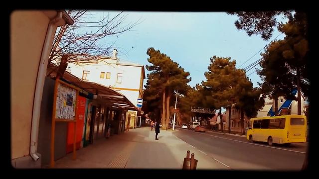 АНАПА +17 градусов. 1 марта 2017 года. Улица Крымская. смотреть онлайн