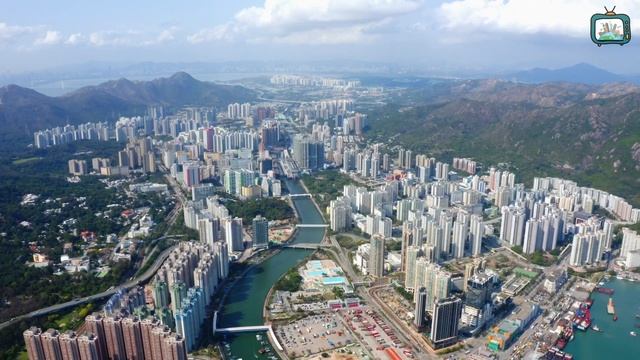 Tuen Mun Hong Kong by drone | Tuen Mun aerial View footage | Tuen Mun or Castle Peak | #TuenMun смотреть онлайн