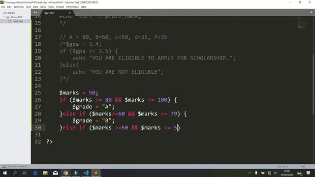 Jifunze PHP na MySQL #04 - Conditional Statements (If .. else and switch case) (Swahili) смотреть онлайн