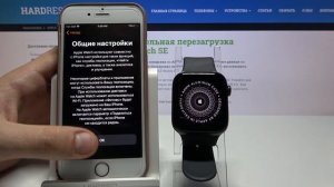 Как подключить и настроить смарт часы Apple Watch SE  / Подключение к телефону