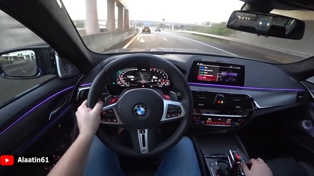 The New BMW M5 Competition LCI 2022 Test Drive