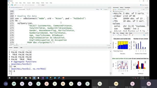 Data Overview and Manipulation – T-SQL, R, Python - Dejan Sarka смотреть онлайн