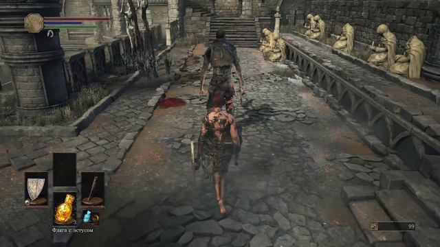 Нищий: схватка с чудовищем на башне. Dark Souls III смотреть онлайн
