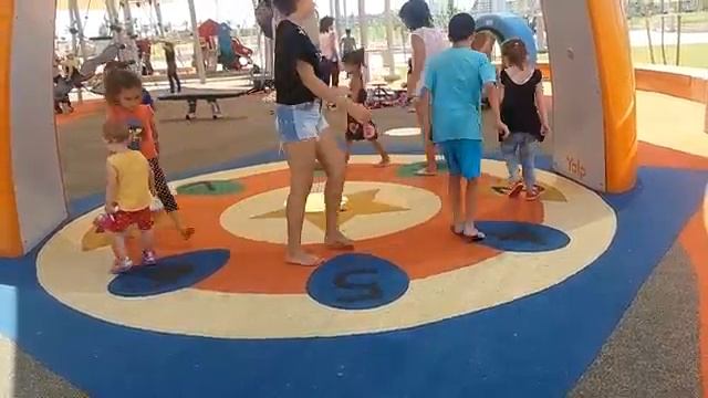 אקו פארק בחדרה פארק חדש ילדים משחקים Эко Парк Хадера Outdoor Playground Family Fun Area for Kids смотреть онлайн
