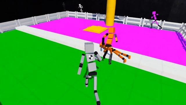 Fun With Ragdolls 2.0 - Football - No Orange can reach end zone and kick a field goal смотреть онлайн