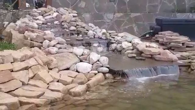 Декоративная горка. Декорация камнем - profpokritie.ru