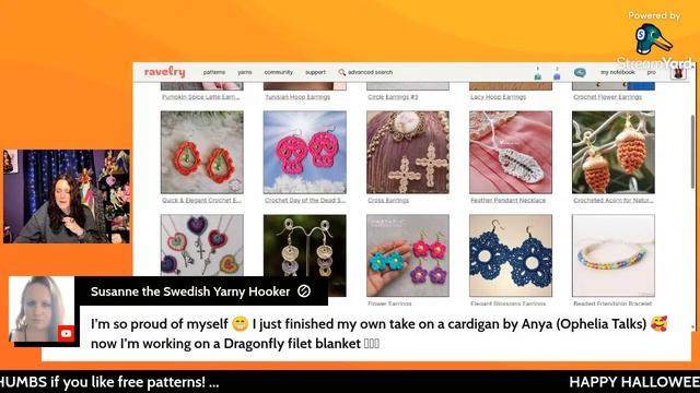 FREE CROCHET JEWELRY PATTERNS! смотреть онлайн