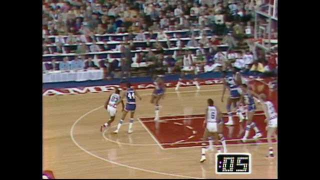 Michael Jordan's First All Star Game | 1985 NBA All Star Game