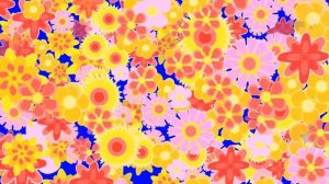 Футаж HD. Переход - цветы, хромакея