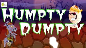 Humpty Dumpty Scary Halloween Special Song for Children | Videos for Kids