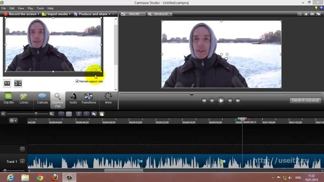 Запись видео с экрана. Как монтировать видео в camtasia studio? (урок #10) смотреть онлайн