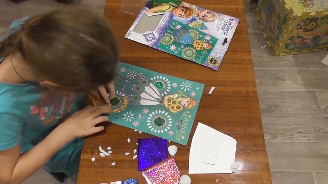 Холодное сердце - Аппликация Часть 2 смотреть онлайн