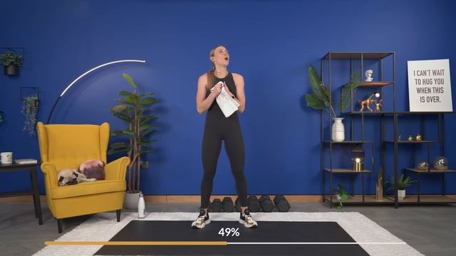 25 minute Lower Body Workout with Dumbbells смотреть онлайн