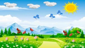 Детская песенка "Весенний хоровод...", слова и музыка С. Насауленко