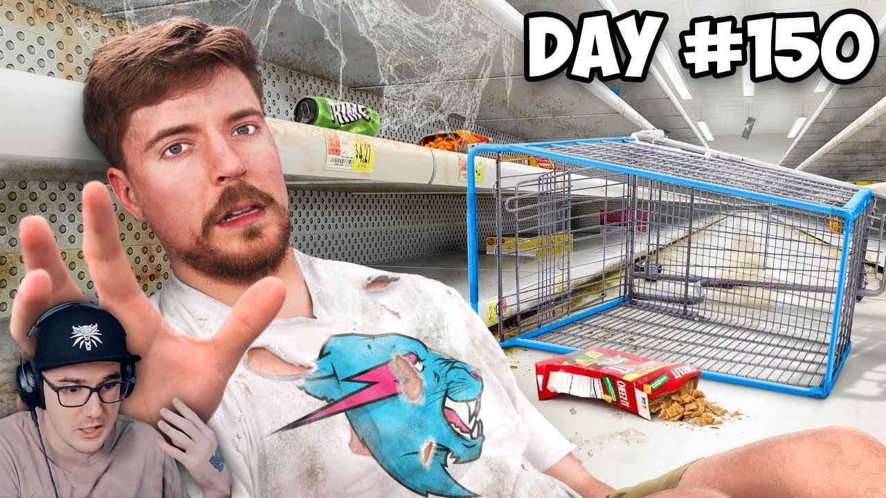 $10,000 За Каждый День Пережитый в Продуктовом ► Мр Бист (MrBeast) | Реакция