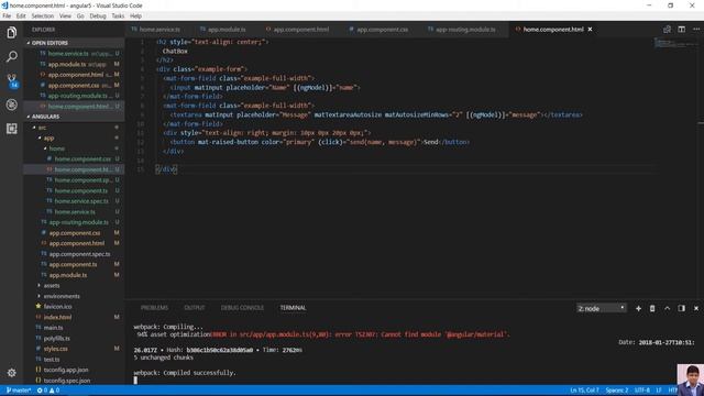 Services, Rest api call and integrate Angular Material ui смотреть онлайн