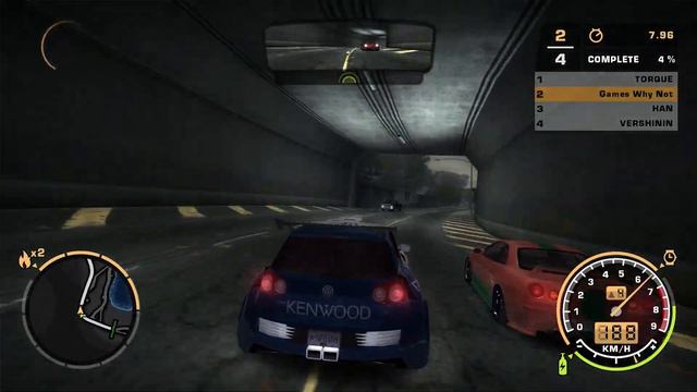 Need For Speed Most Wanted 2005 / Карьера / Прохождение #9 / №11 - Big Lou (Часть 1) смотреть онлайн