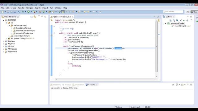 Password Cracker Java смотреть онлайн