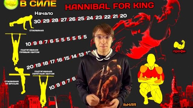 Программа тренировок Ганнибала, Hannibal For King смотреть онлайн