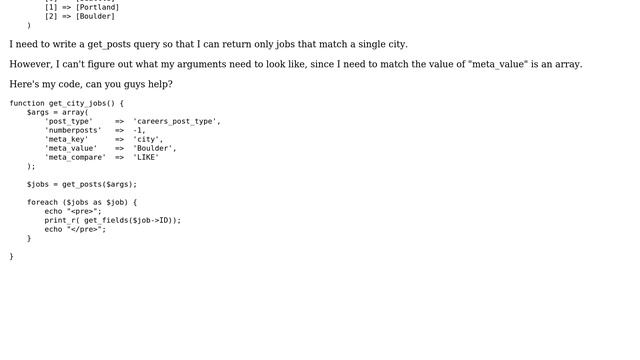 Wordpress: Using get_posts to get posts based on a checkbox value with Advanced Custom Fields смотреть онлайн