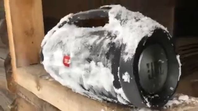Колонка JBL BOOMBOX ? В Снегу, Зимний КАЙФ? смотреть онлайн