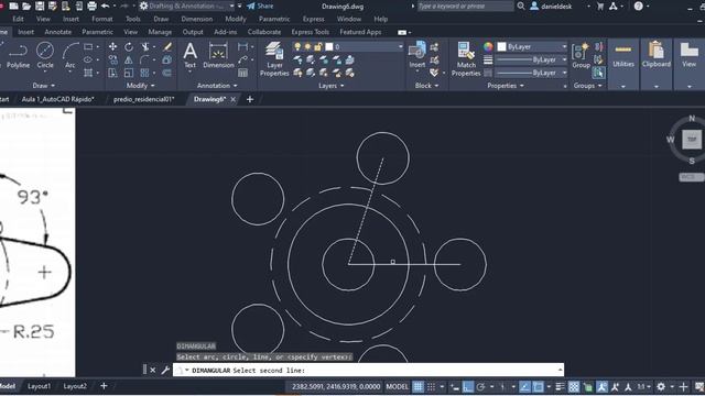 50 Exercícios de AutoCAD para Iniciantes - 18/50 [AutoCAD do zero] смотреть онлайн