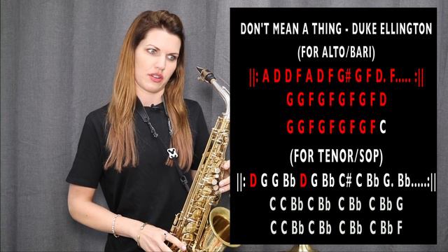 5 Quick & Easy Jazz Tunes you should know 🎶 saxophone lessons / tutorials смотреть онлайн