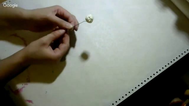 Снежный мак. Цветы из фоамирана. Новогодний декор. смотреть онлайн