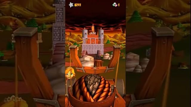 Catapult King Level 127 walkthrough смотреть онлайн