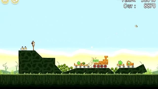 Angry Birds POACHED EGGS. All levels 3 stars Прохождение от SAFa смотреть онлайн