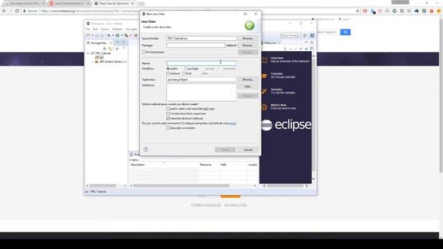 Getting Started - FRC Control System 2017-2018 - Installing Java JDK, Eclipse, and FRC Plugins смотреть онлайн