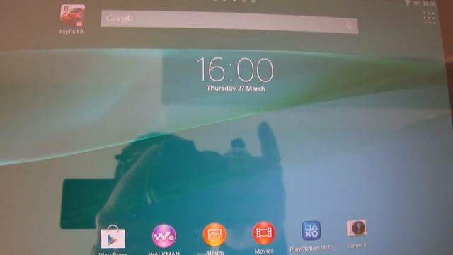 Планшет Sony Xperia Z2 Настройки, Меню и Камера смотреть онлайн
